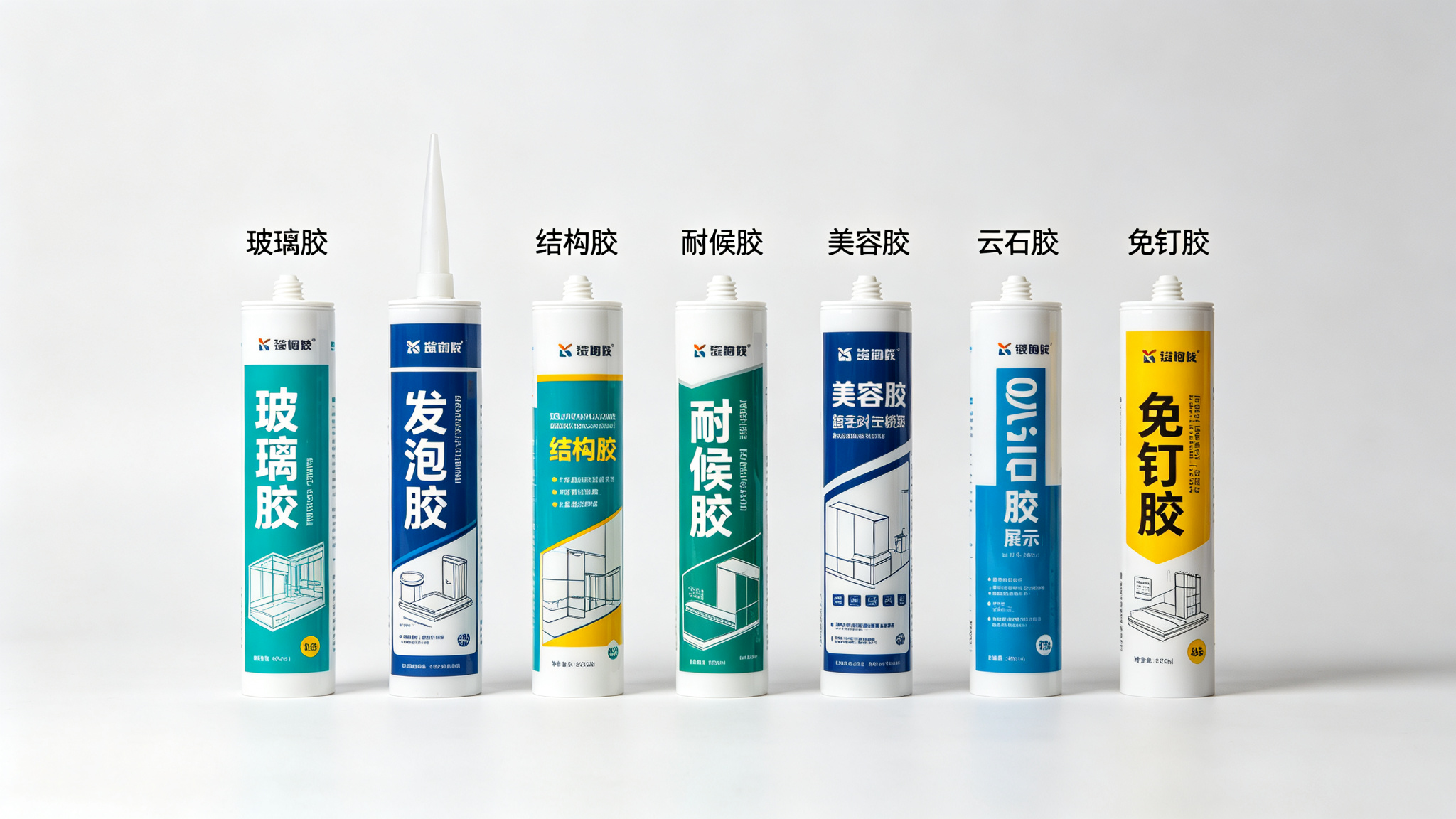 装修用胶别瞎买!7种胶11个常见场景,一篇讲透用错等于白花钱 - 材料认知
